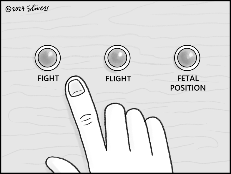 Finger button choice